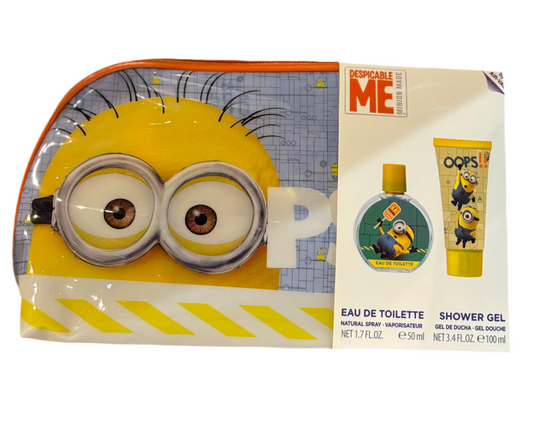 Minions Bag Perfume Eau de Toilette 50ML + Shower Gel